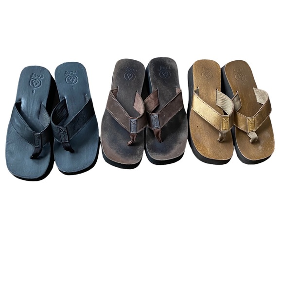 Reef Shoes - Ladies Reef wedge flip flops Size 8